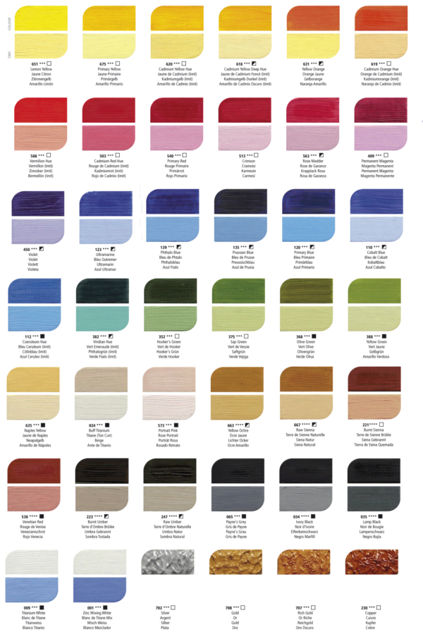 Alternative view of Daler Rowney Graduate Oil Paint 38ml